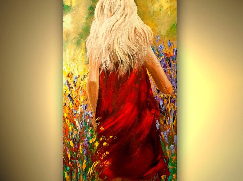 gambar ilustrasi cerpen Semua Bunga Berwarna Merah