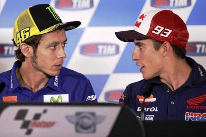 valentino rossi vs marc marquez