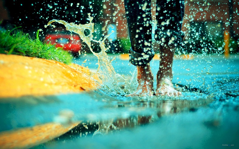 esai puisi, siang kabut asap dan hujan bertandang